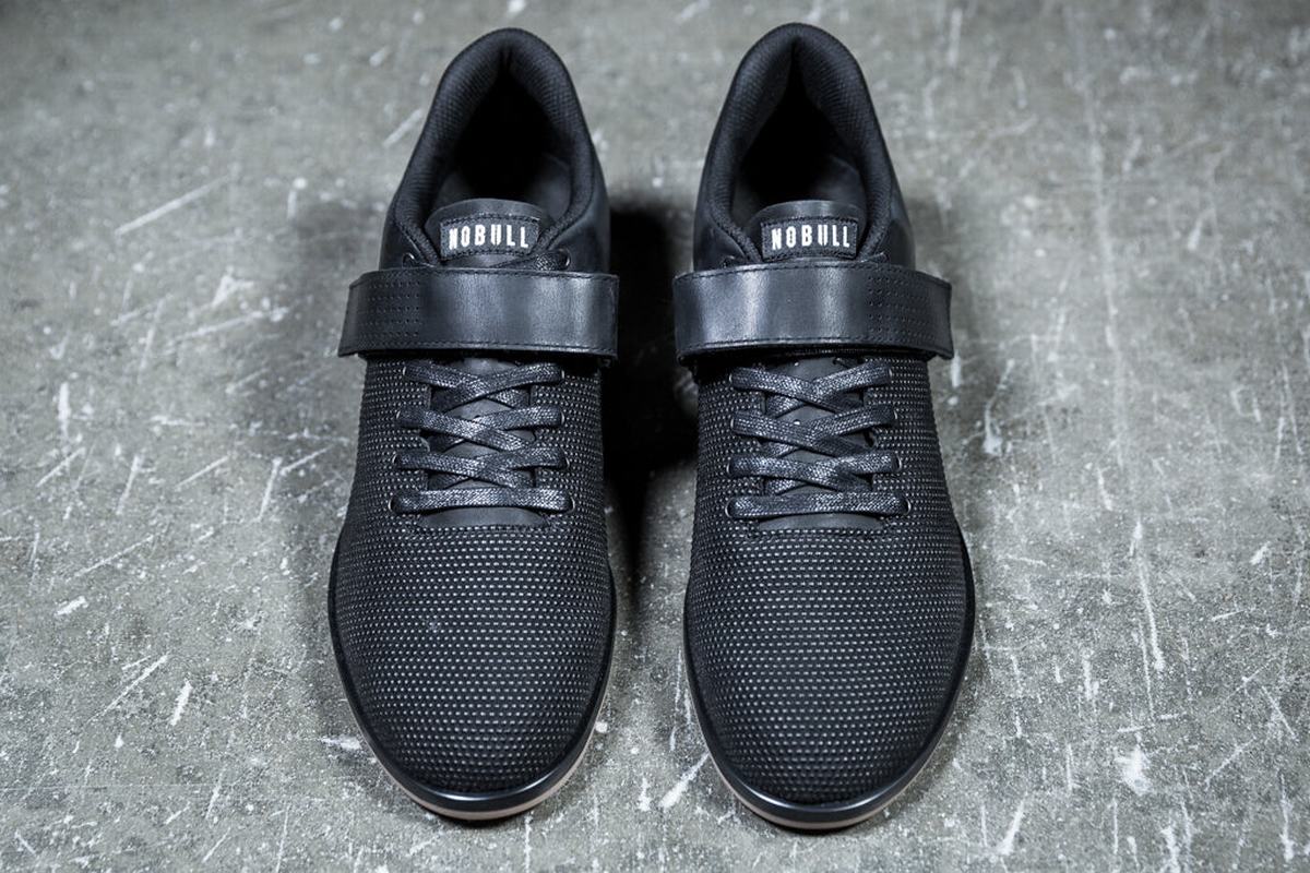 Nobull Men's Lifting Shoes Black | Australia (HC1325)